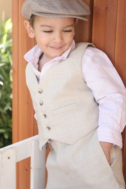 Any color and material Vest for Boys