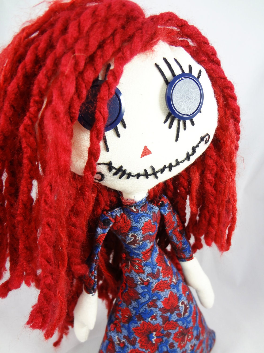 ARTISAN Rag DoLL Rosemary Zen Zombie Original Design