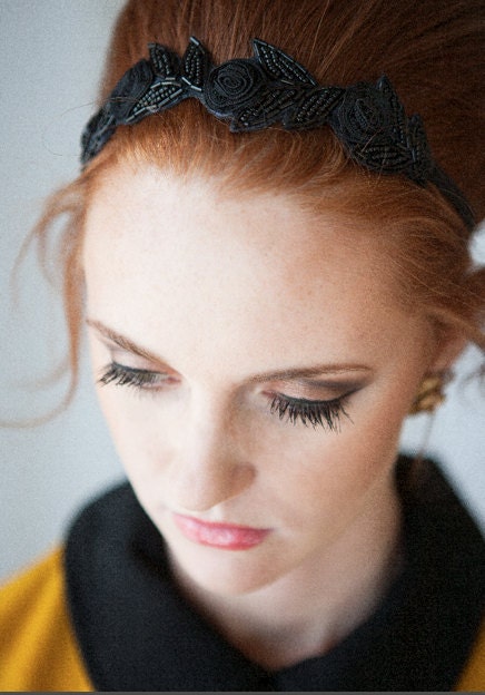 Lucille beaded headband