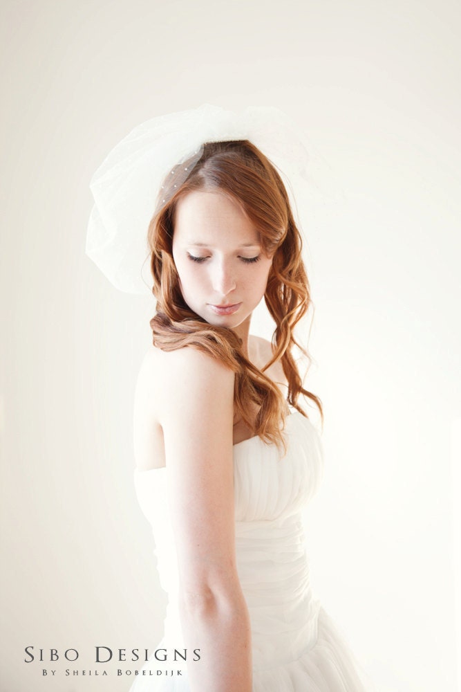 Polka Dot Bubble Veil