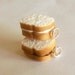 peanut butter and fluff or peanut butter and nutella sandwich charm