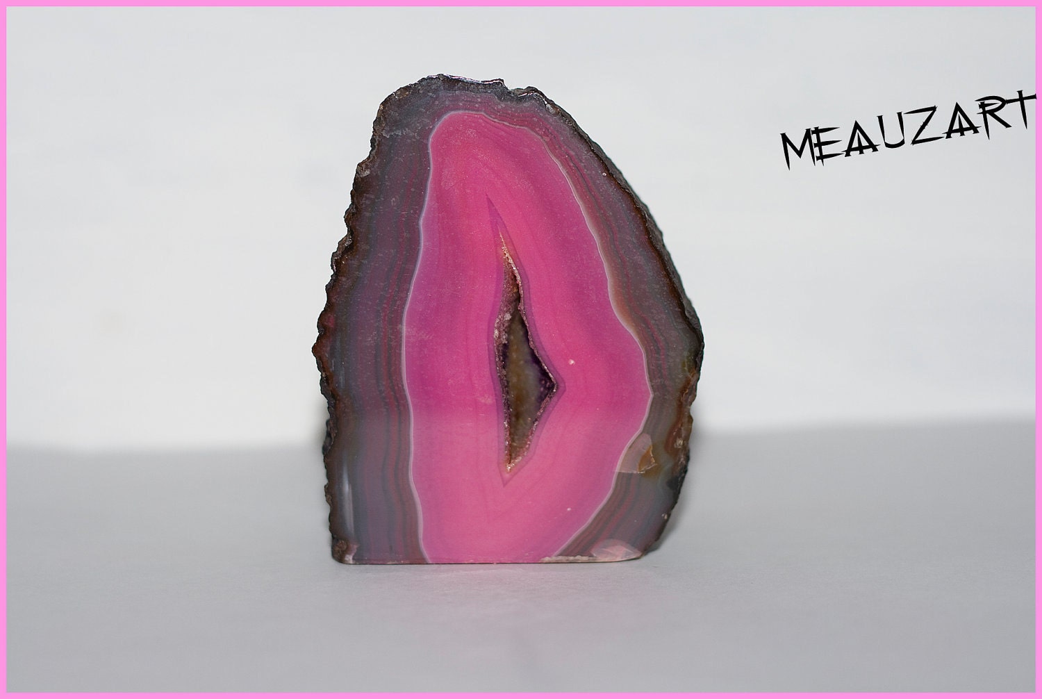 Spiritual and Meditation Amethyst  Stone Rock