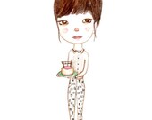 Cake Girl - 5x7 Print