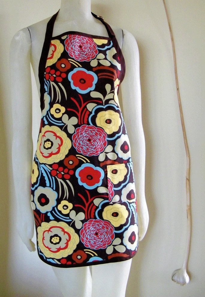 Luscious flower apron