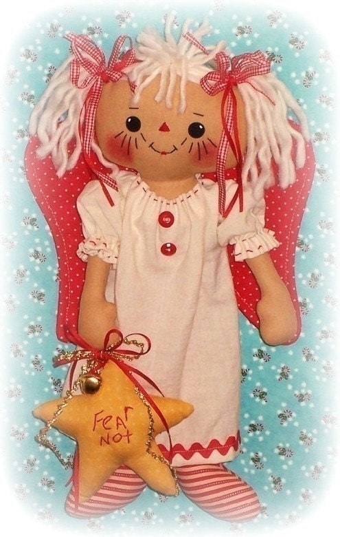 Angel Pattern, Christmas Decoration, Doll Pattern, Rag Doll Pattern, Cloth doll Pattern, Christmas Pattern, PDF Sewing Pattern