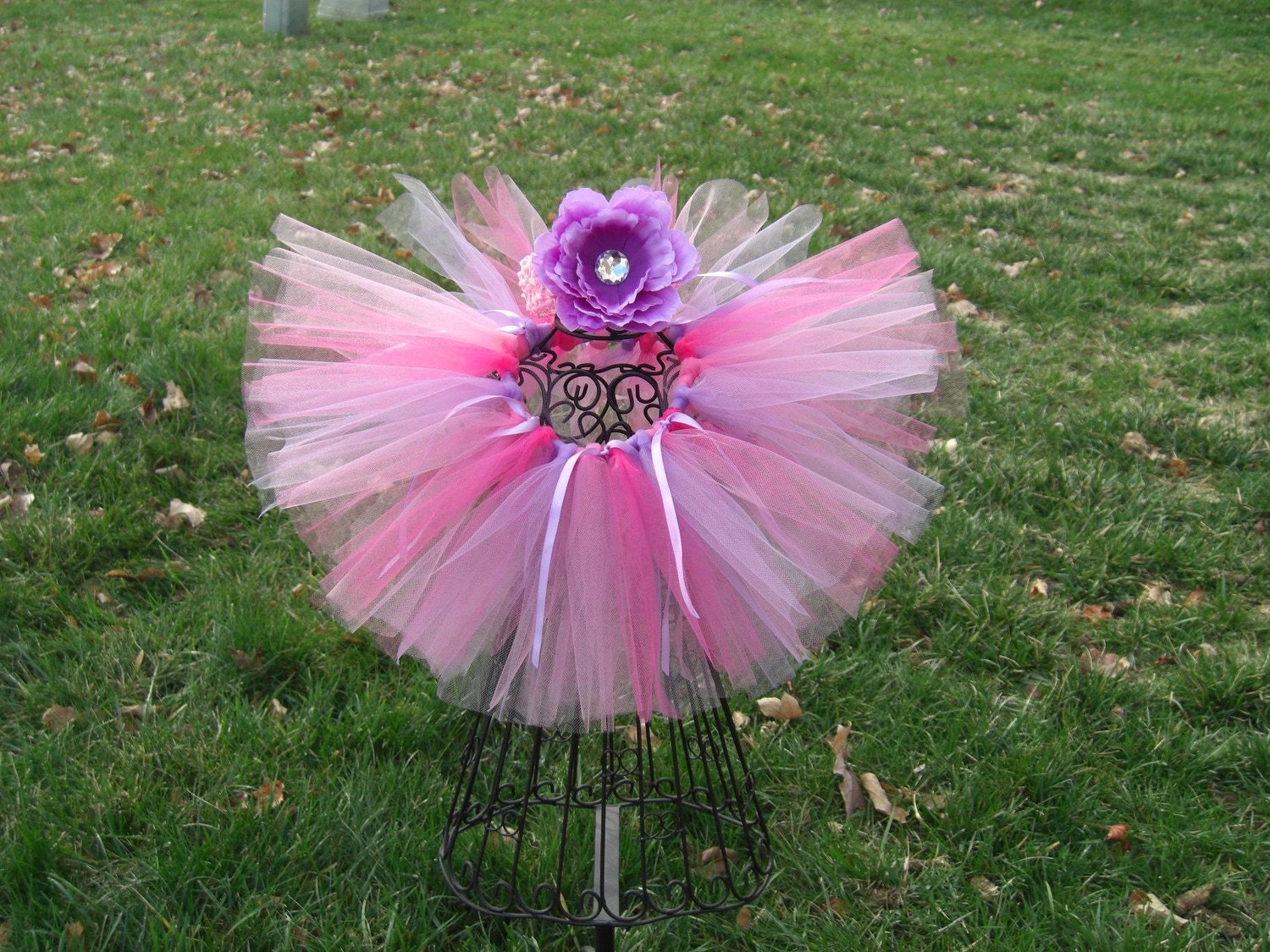 Valentines day outfit- PInk and Purple Tutu-- Girls Birthday tutu- First Birthday tutu- Dance tutu-Baby tutu, toddler tutu, child tutu