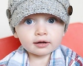 Classic Newsboy Crochet Hat Pattern (Permission to sell all finished products)