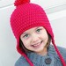 Puffy Earflap Hat Crochet Pattern (Permission to sell all finished products)