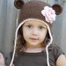 Monkey Earflap Hat Crochet Pattern (Permission to sell all finished products)