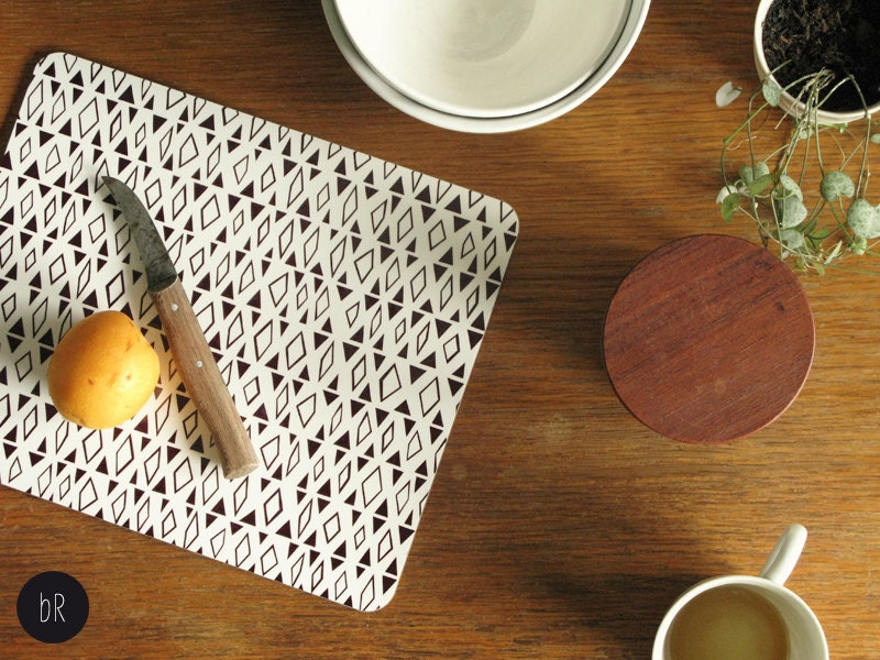 breakfast cutting board 'zig & zag' by bastisRIKE
