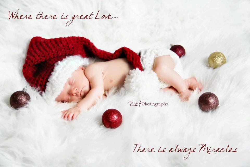 Baby photography prop you pick the color newborn to tweleve month Christmas stocking cap and diaper cover
