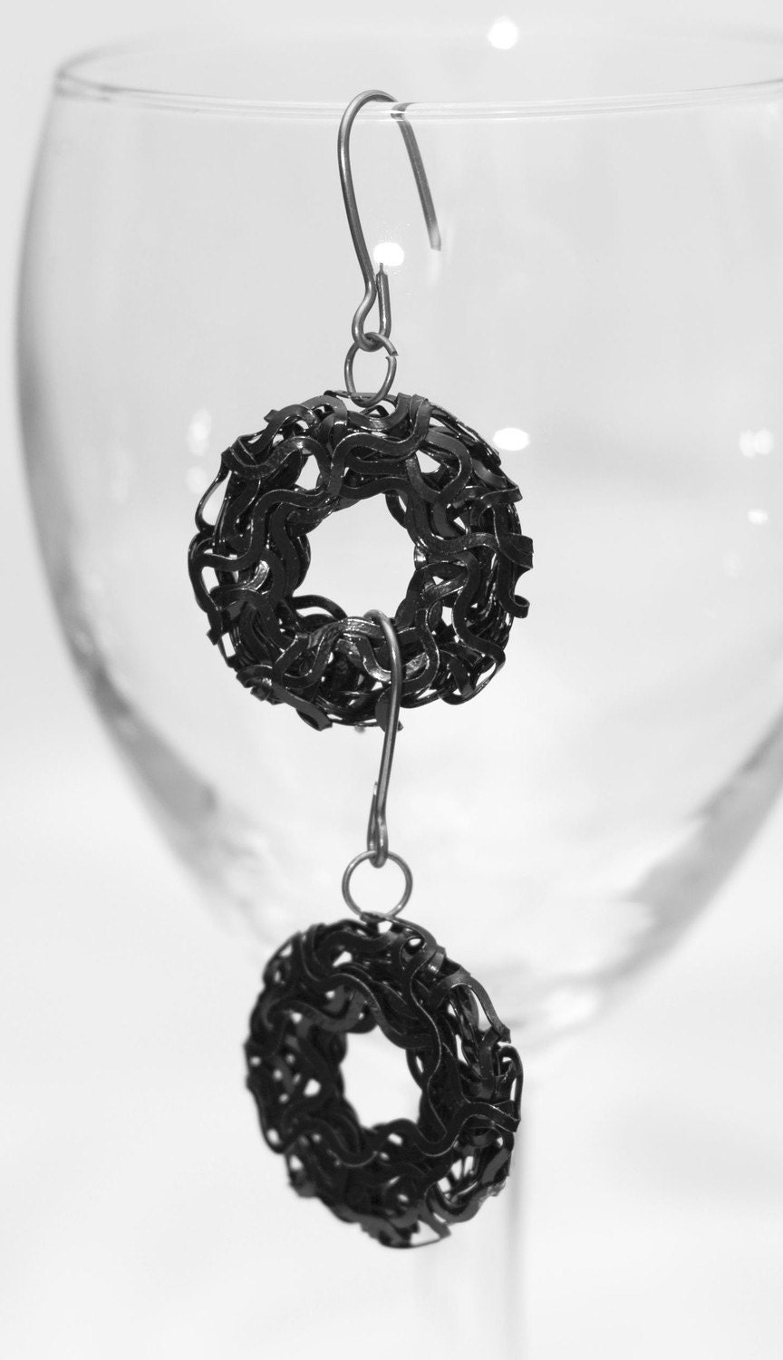 Black Hypoallergenic Earrings - SHOP CLOSING SALE- Great Gift Idea For Her