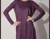 Violet Sensuality Muse Dress with buttons