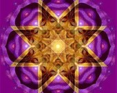 Buddha Mandala Art poster Zen Buddhism Meditation Spiritual Buddhist print
