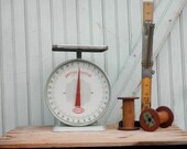 Two 2 Rustic Vintage Wooden Textile Mill Spool - Organize Home Studio with Wood Bobbin Storage