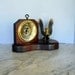 1950s Desk Barometer // Eagle Adorned