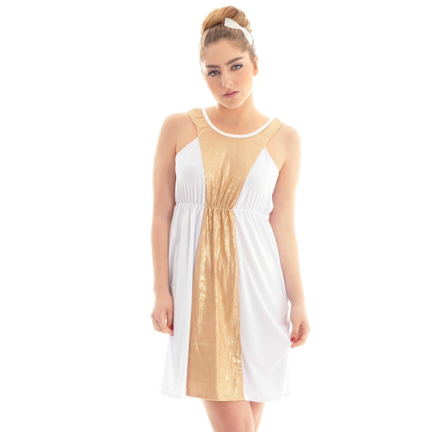 SALE Wedding dress/ Bridesmaid dress/ White wedding dress/ Golden wedding dress/ White bridesmaid dress/ Cocktail dress/ Evening dress