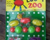 Vintage Loony Zoo Make Your Own Friend Kit. Never Opened. 1969. SALE