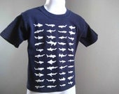 44 Sharks Organic Kids T Shirt