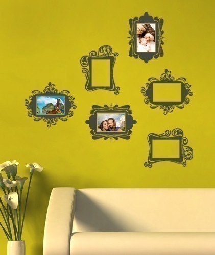 Vintage Photo Frames - Vinyl Wall Sticker