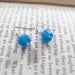 Spring Sparkles Earrings Ocean Blue