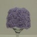 Hat, hand knit lavender baby hat, lace spring floral, READY TO SHIP