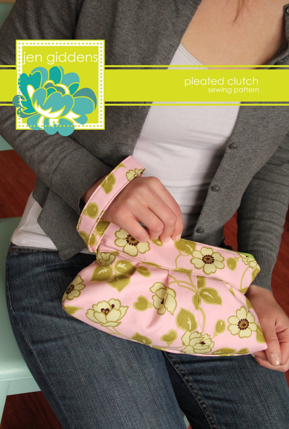 Pleated Clutch Sewing Pattern