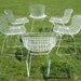 Six Vintage Knoll Bertoia Chairs dining side chairs  Mid Century Modern Furniture Eames Era Chairs