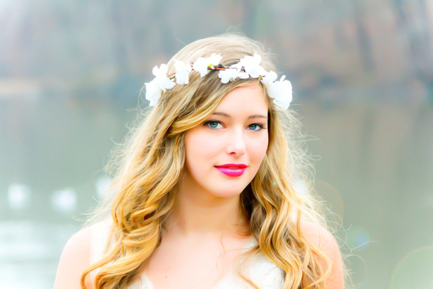 flower hair, bridal flower crown, wedding headpiece, hair accessories, flower girl