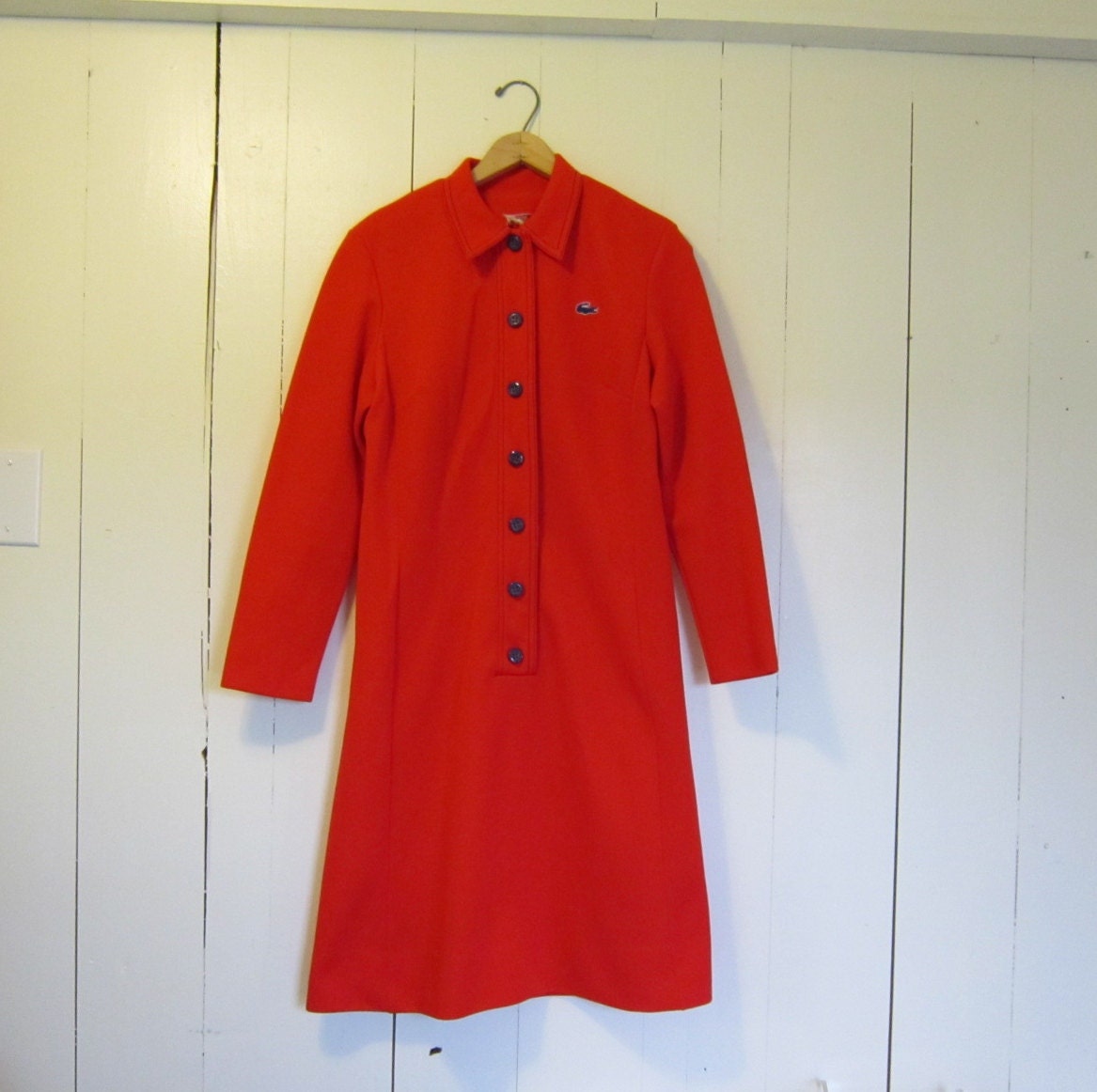 vintage 1960s  David Crystal LAcoste Scooter Dress