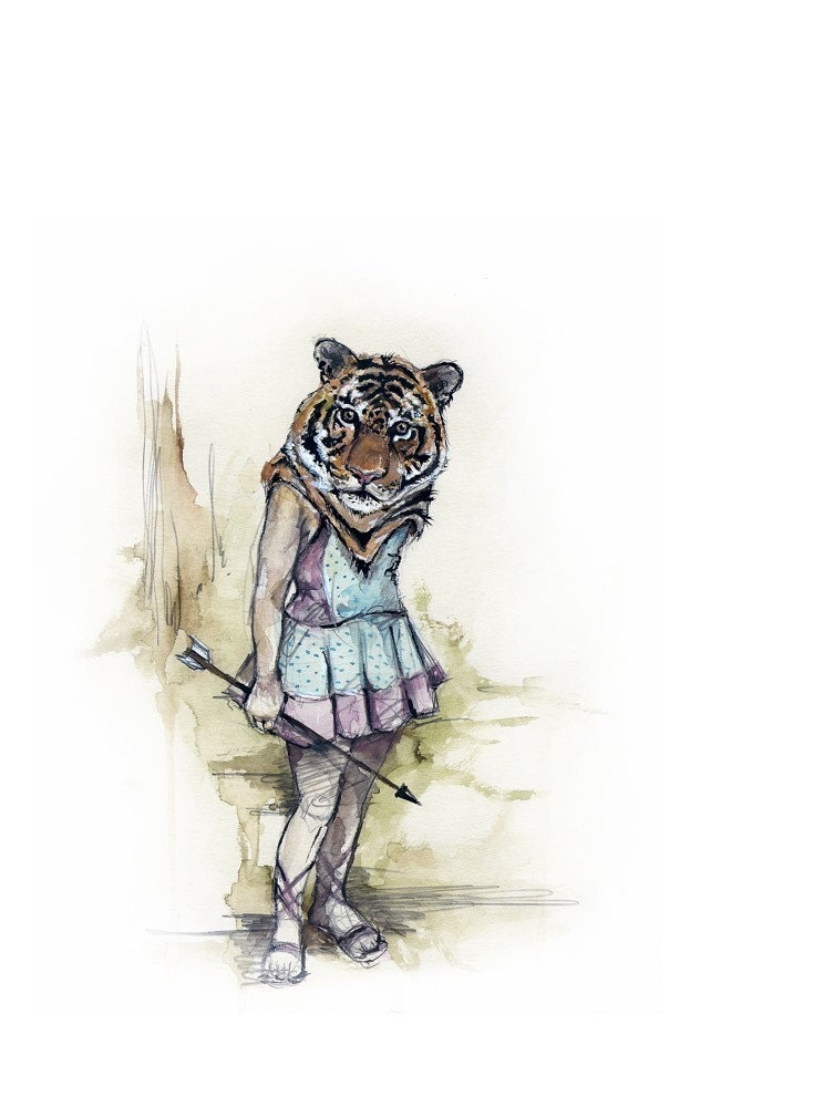 the solitary silent hunter- print