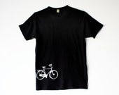 Fathers Day - Mens Shirt  - Vintage Bike - Alternative Apparel - Black - In S, M, L, XL, XXL, 3XL - Spring fashion - Clothing