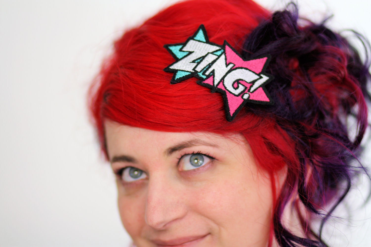 ZING Hair Clip, Comic Book Barrette, Various Colours