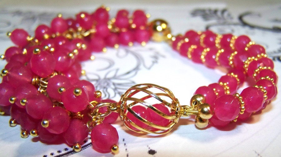 Unique Genuine Ruby Bracelet