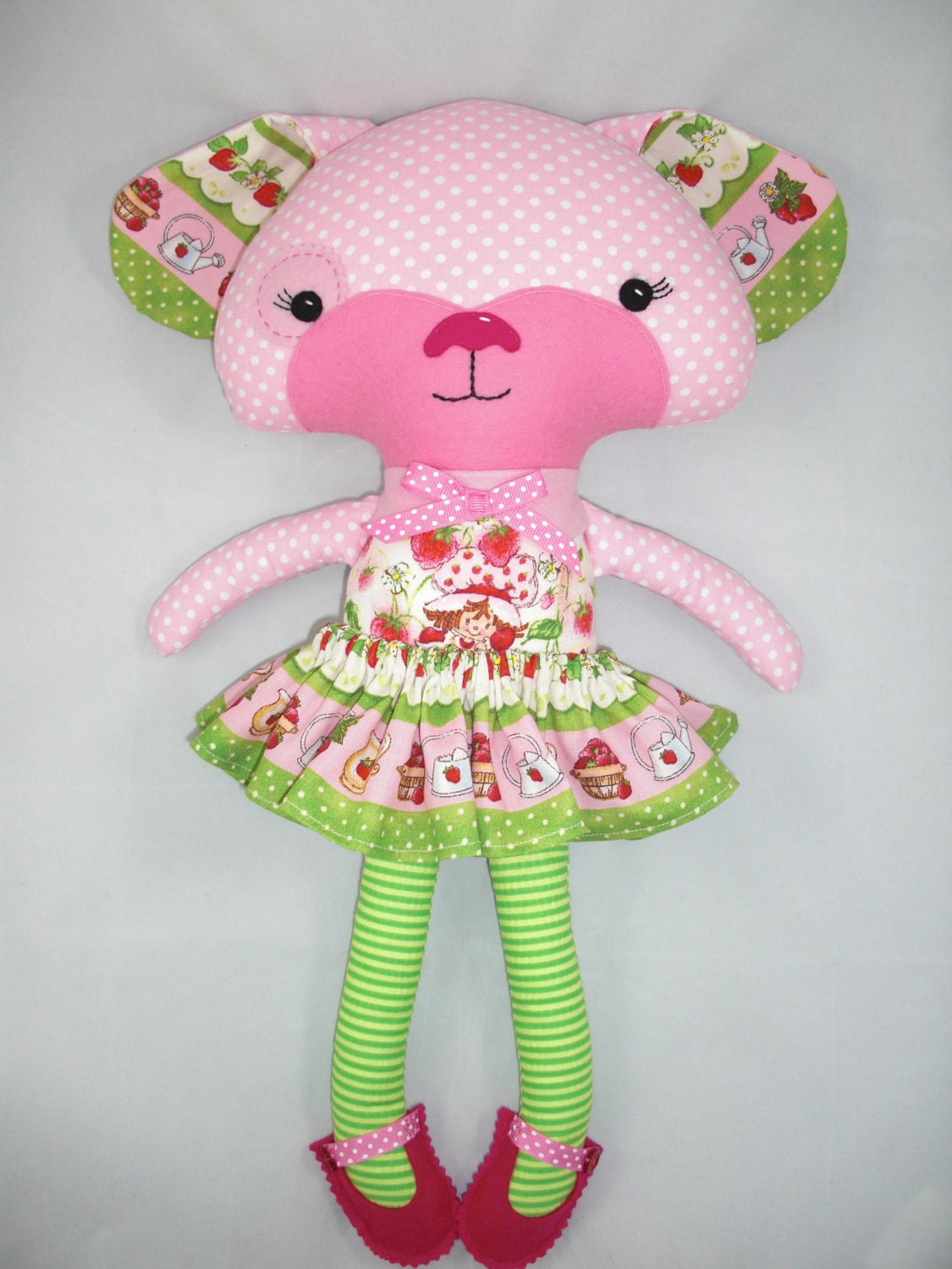 Puppy Dog softie, Cloth doll, stuffed animal,puppy doll, dress up doll