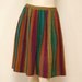 Vintage Colorful Tweed Skirt