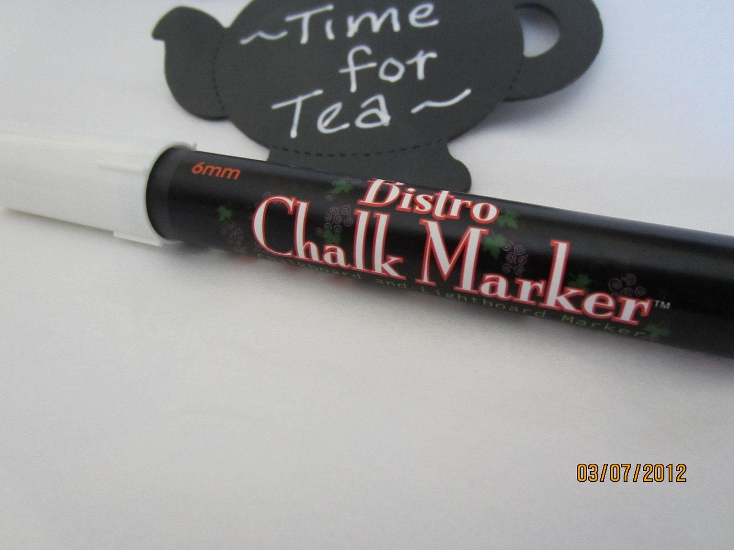 Domestic Priority Shipping- White Chalkboard Markers- Chalk Pen-Bistro Chalk Marker for writing on Vinyl Chalkboard