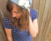 The Slouchy Bow Beanie PDF Pattern newborn-adult sizes