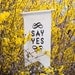 Say Yes Screenprinted Canvas Banner