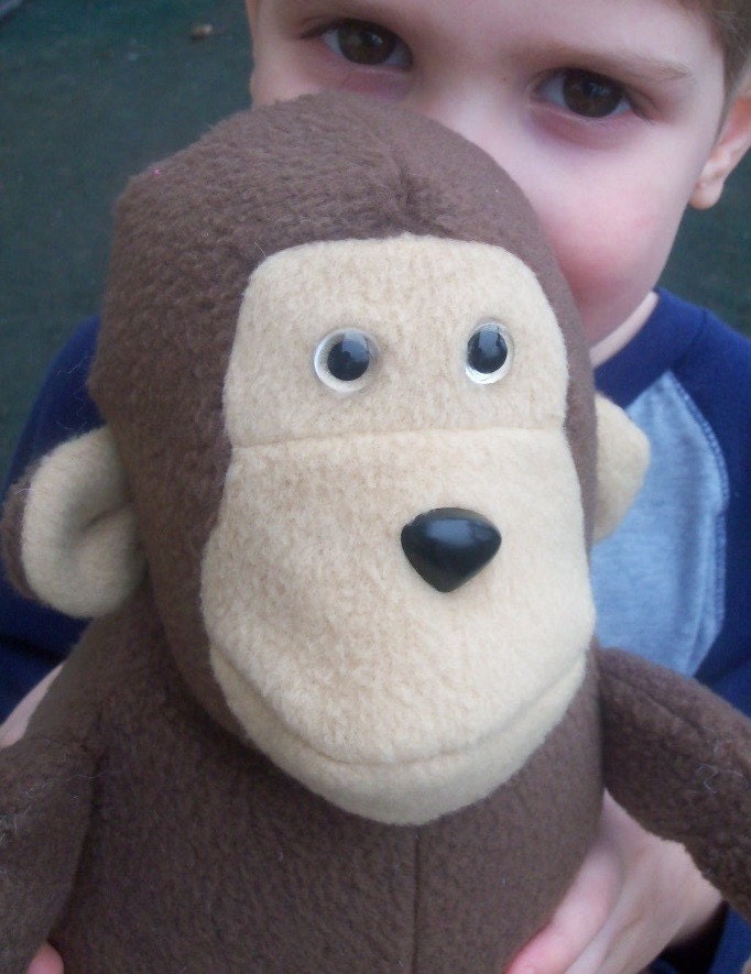 Stuffed Monkey Toy