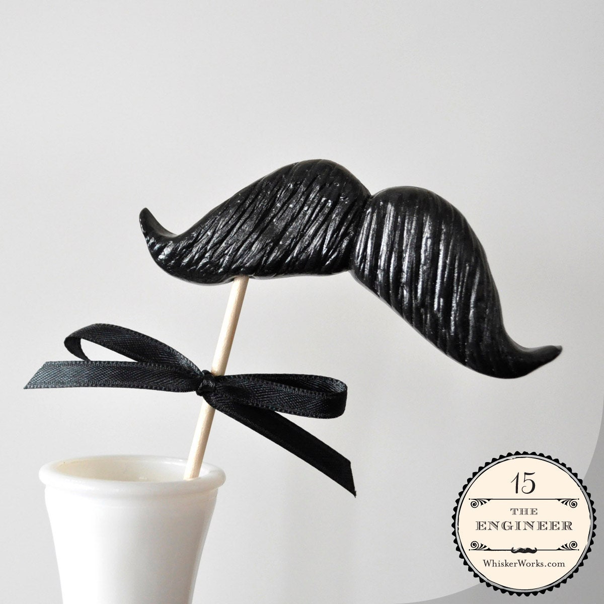 Mustache on a Stick - No. 15 - The Engineer Il_570xn