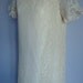 Vintage 1960s Jonathan Logan Cream Lace Mini Dress