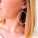 Silver Hyperbole Hoops - Extra Large Silver Hoops