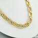 Rhinestone Necklace Gold Tone High Fashion