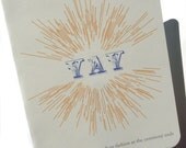 Wedding Program Fan - The Hurrah (Sample)