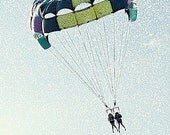 Parasailing Abstract Contemporary 5x7 Fine Art Photo, wall art, home decor, fun photo