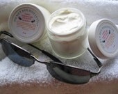 Organic Sunblock Lotion Protects from UVA & UVB rays Untested SPF 25-30 , Only Organic Oils Used-2 oz. Jar-Safe for Babies and Children