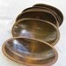 Vintage Wooden Bowls// 8// MidCentury //Perfect //Handcarved //Salad// Snacks from Tessiemay