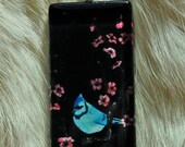 Blue Jay -Cherry Blossom - Necklace
