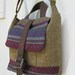 Messenger, laptop, travel bag, satchel, multicolored, brown tweed suit coats, Men Women- Adirondacks High Peaks Hiker, Algonquin Peak, 5770